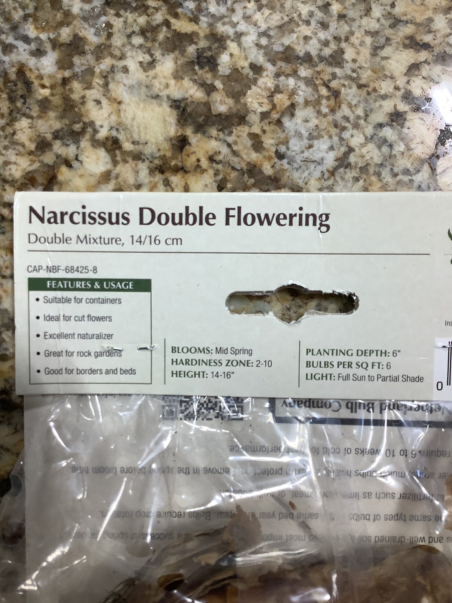 DOUBLE FLOWERING NARCISSUS DOUBLE MIXTURE