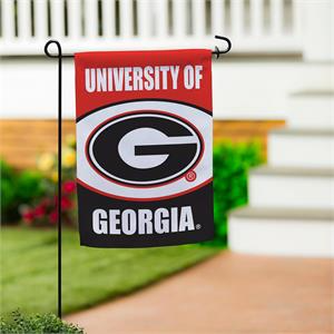 University of Georgia Suede Flag, GDN