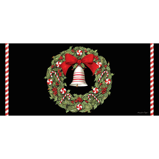 CHRISTMAS BELLWITH WREATH SWITCH MAT