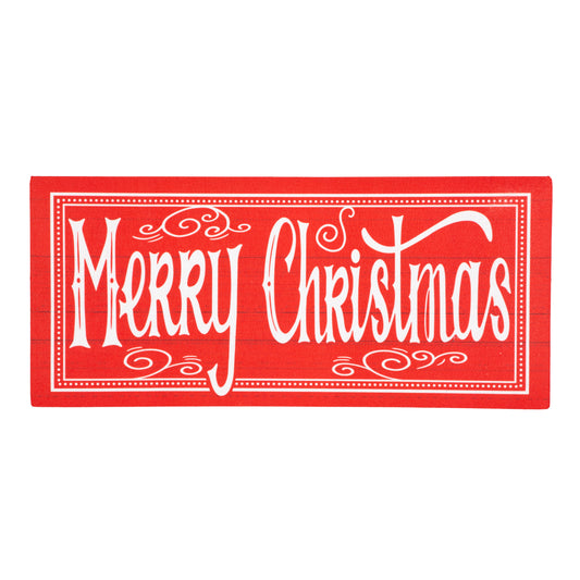 QUAINT MERRY CHRISTMAS SWITCH MAT