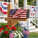 America in Motion Mailbox Cover