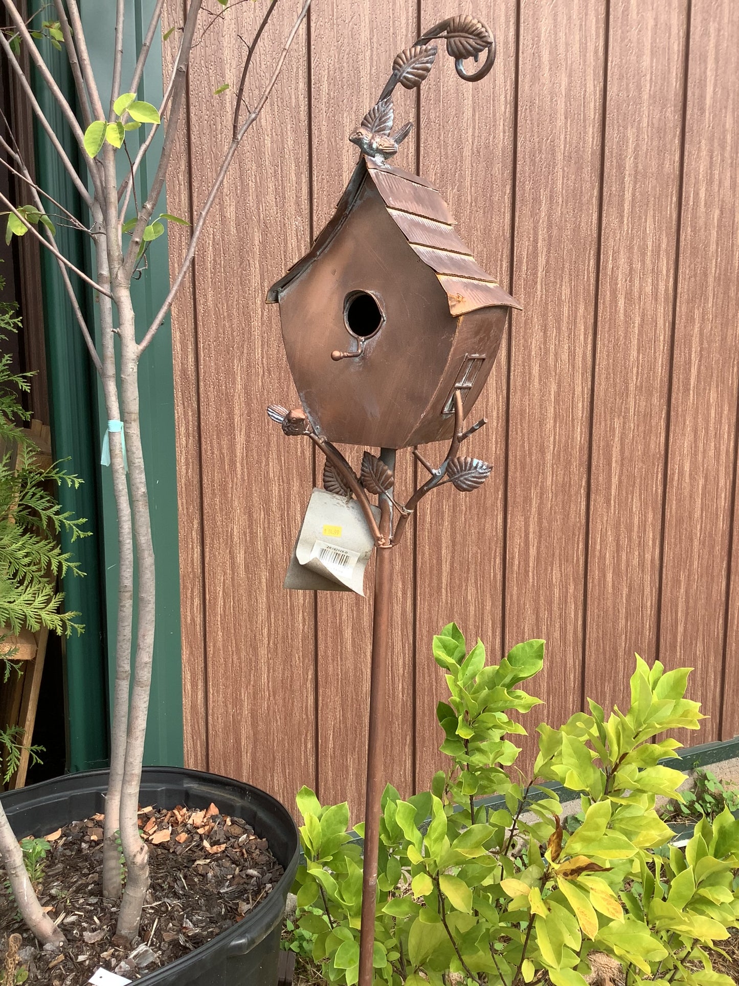 COPPER BIRDHOUSE