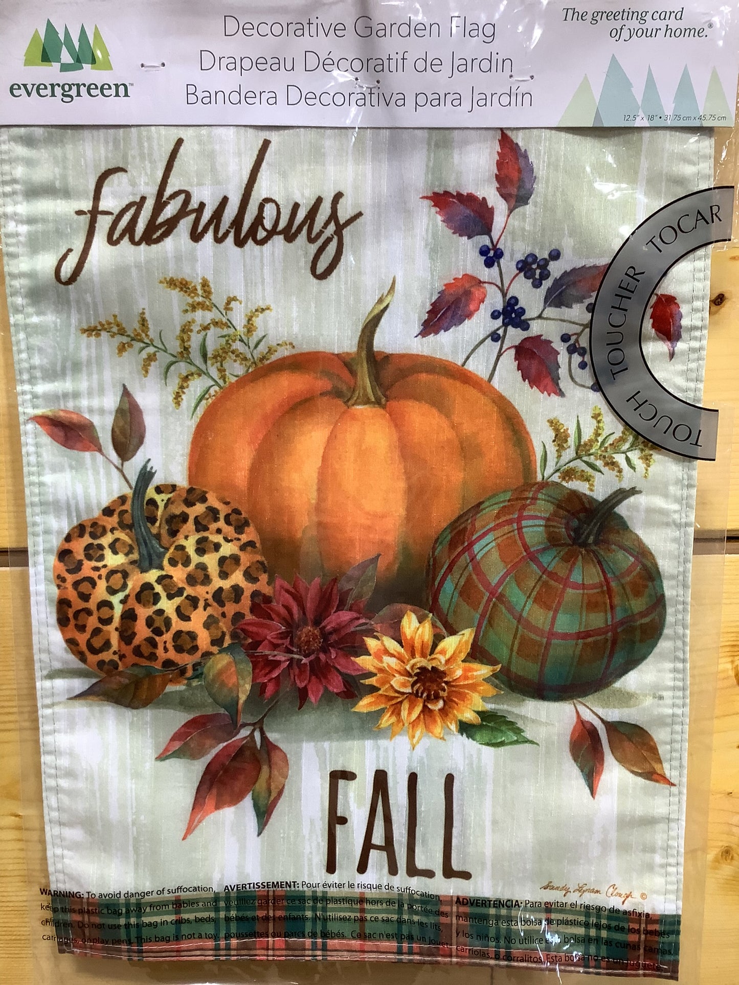 FABULOUS FALL GARDEN FLAG