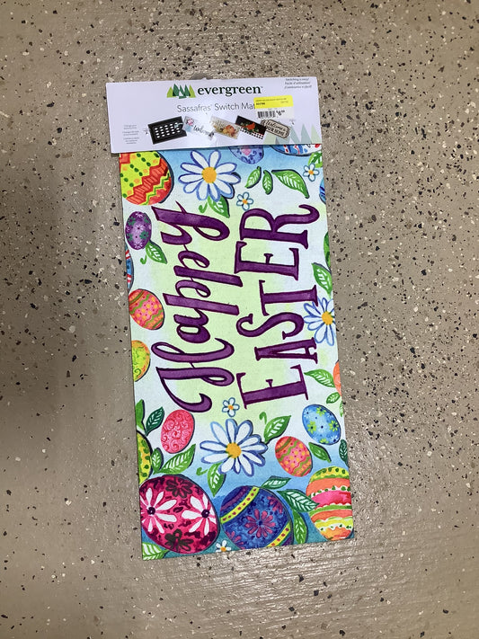 Happy Easter Eggs Switch Mat