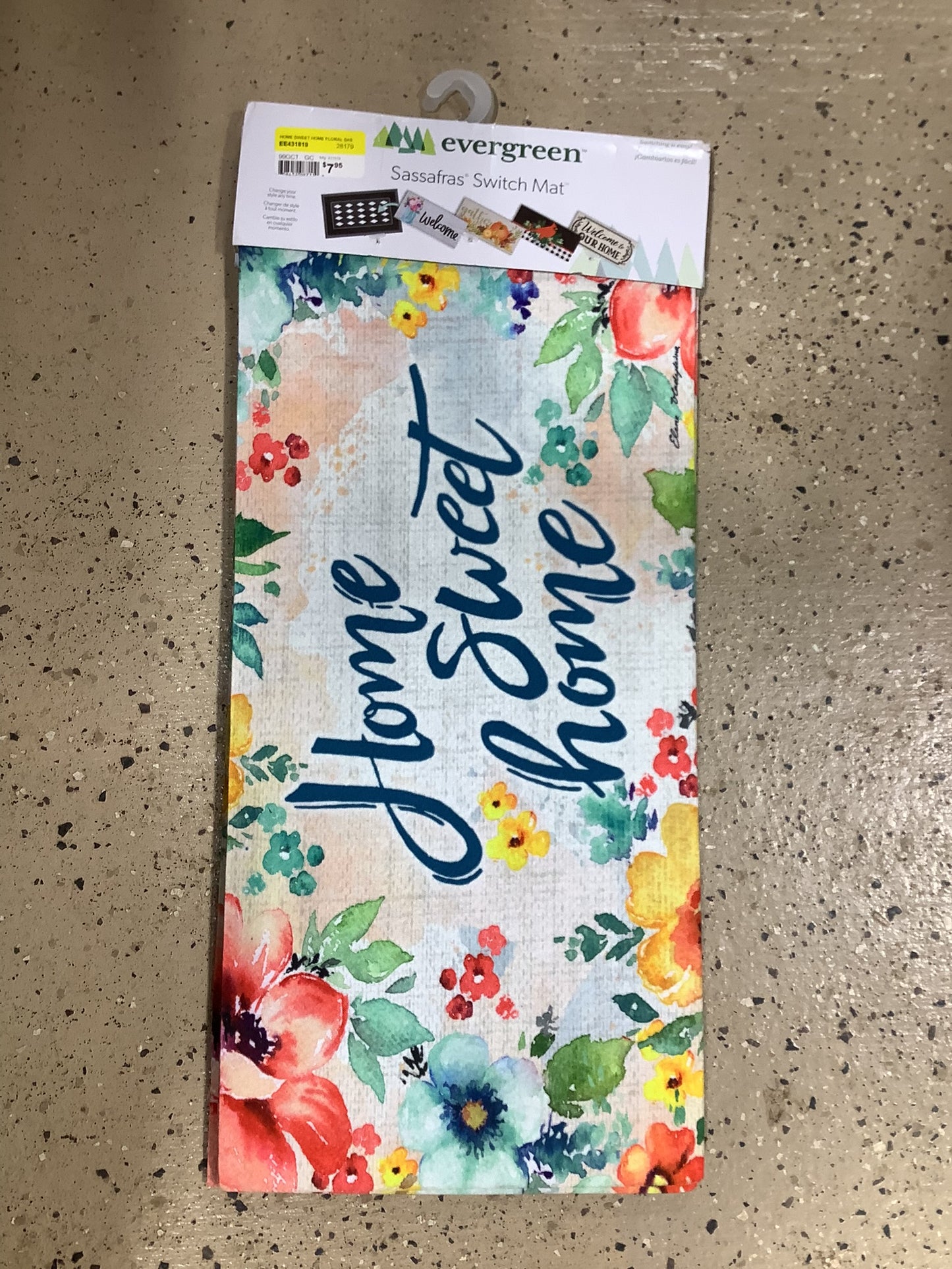 Home Sweet Home Floral Sassafrass