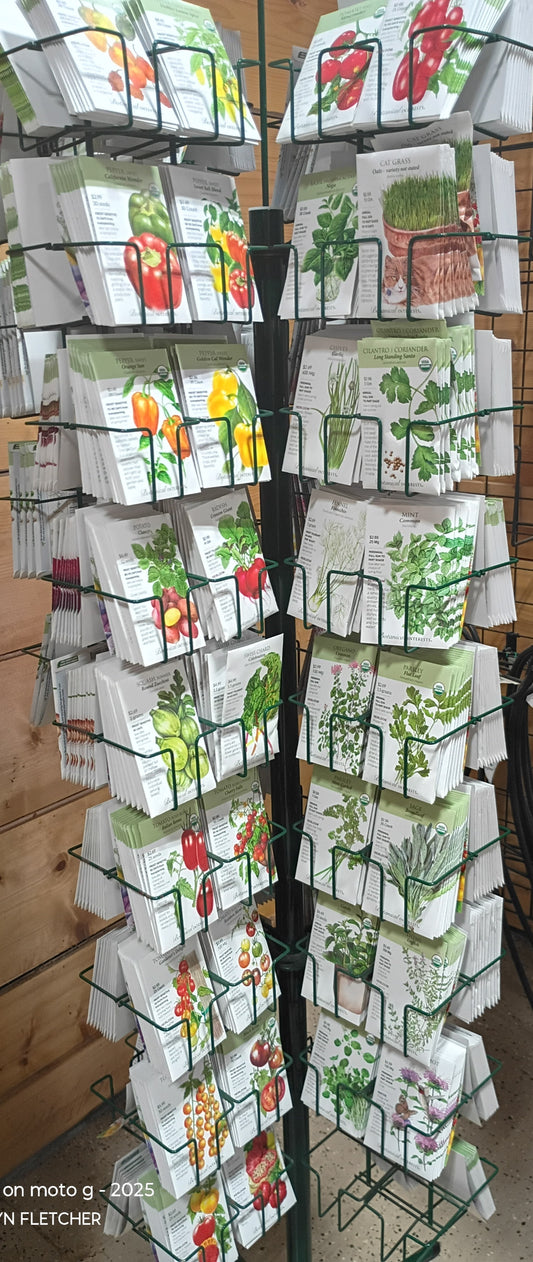 Assorted Flower and Herb Seed Packs - Prices Vary