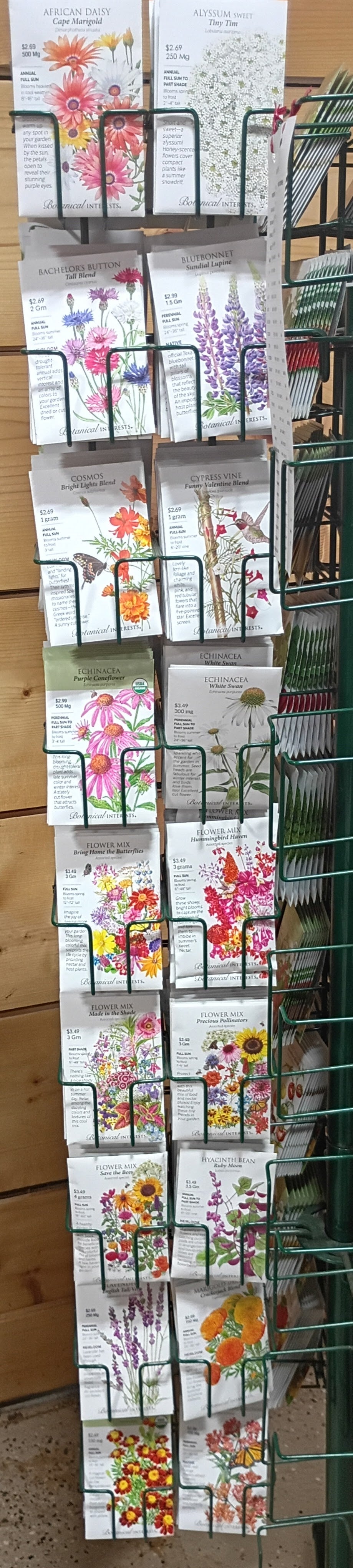 Assorted Flower and Herb Seed Packs - Prices Vary