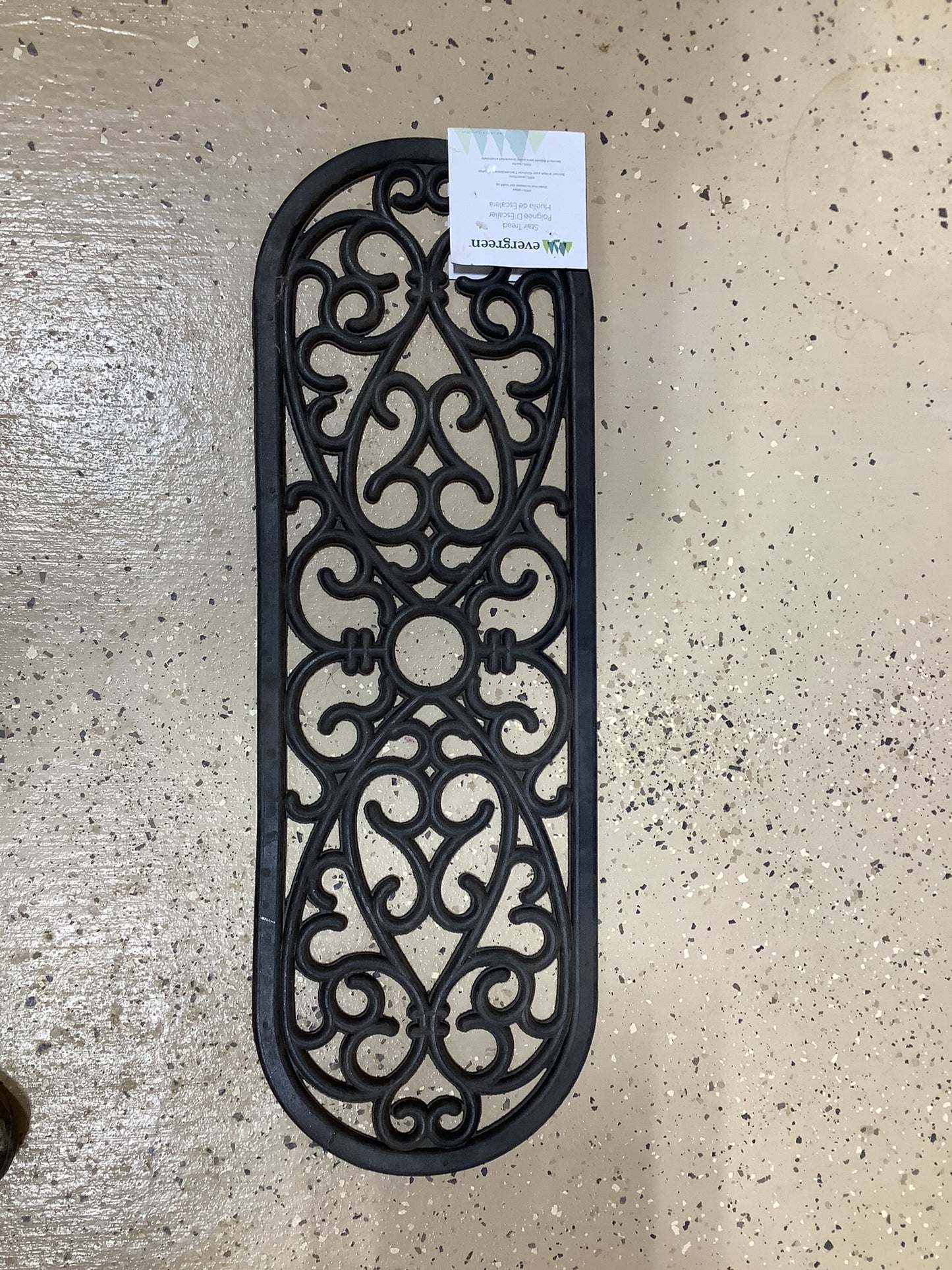 Ornate Rubber Stair Tread Mat