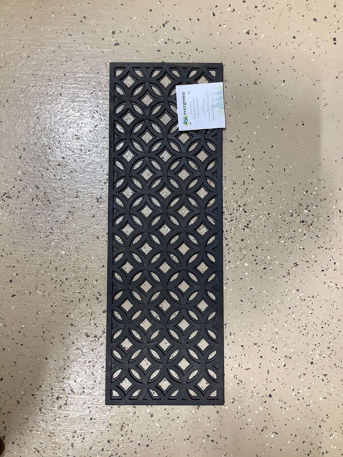 Ornate Rubber Stair Tread Mat