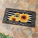 Striped Sunflowers Sassafras Switch Mat
