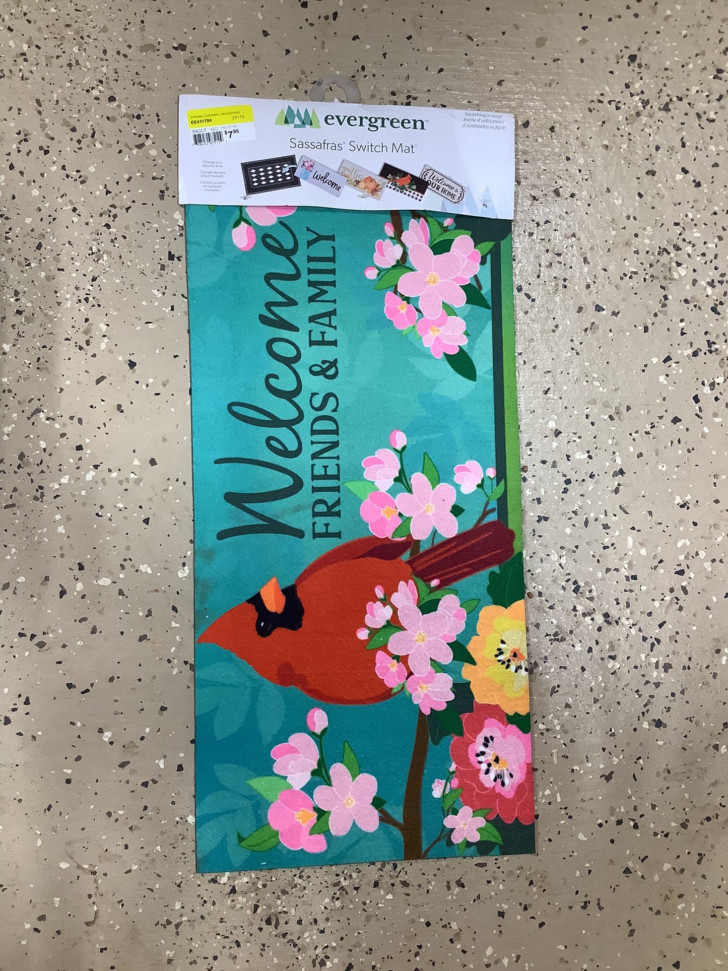 Spring Cardinal Sassafrass Switch Mat