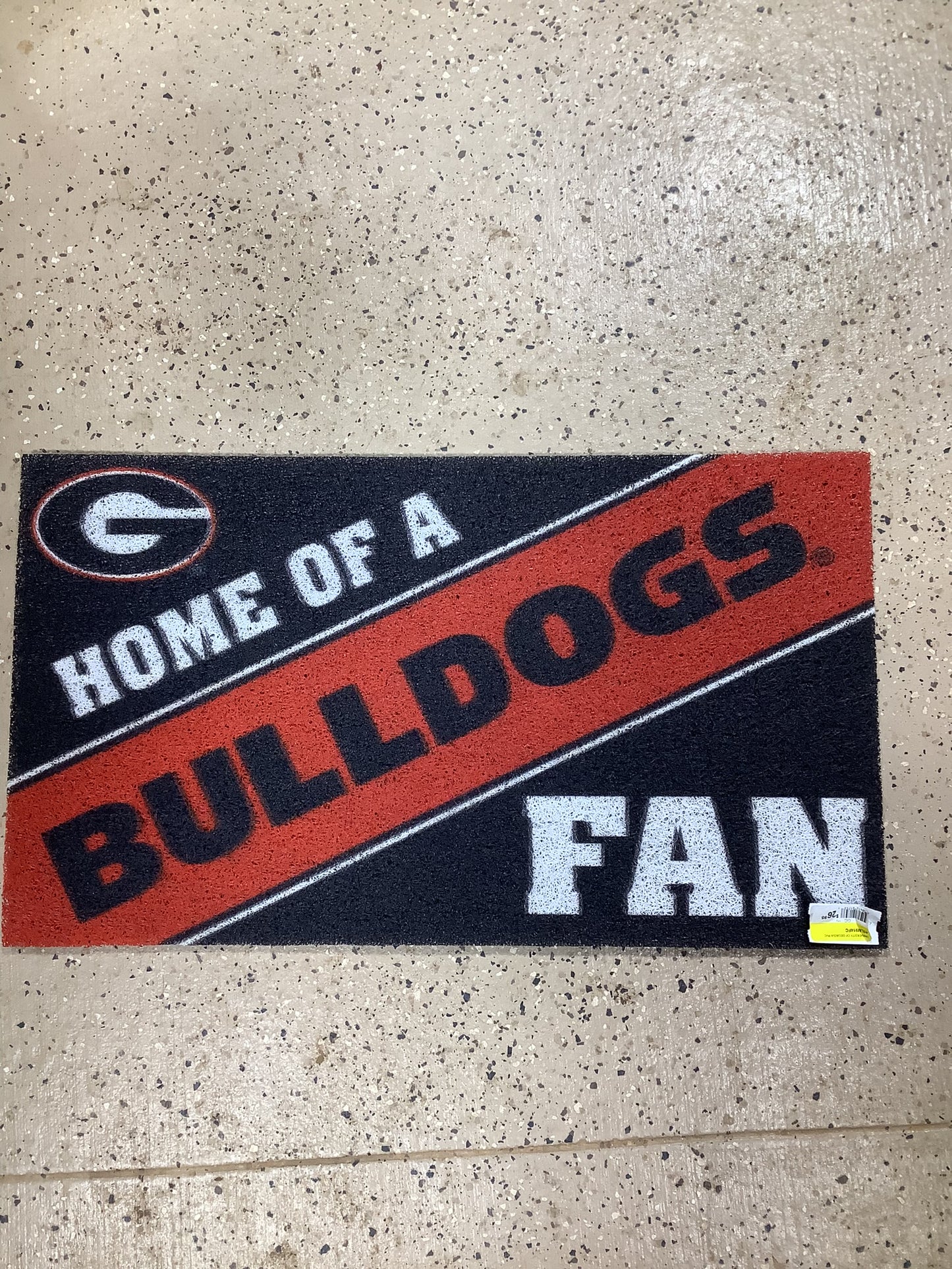 University of Georgia PVC Door Mat