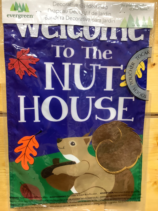 WELCOME TO THE NUTHOUSE FLAG