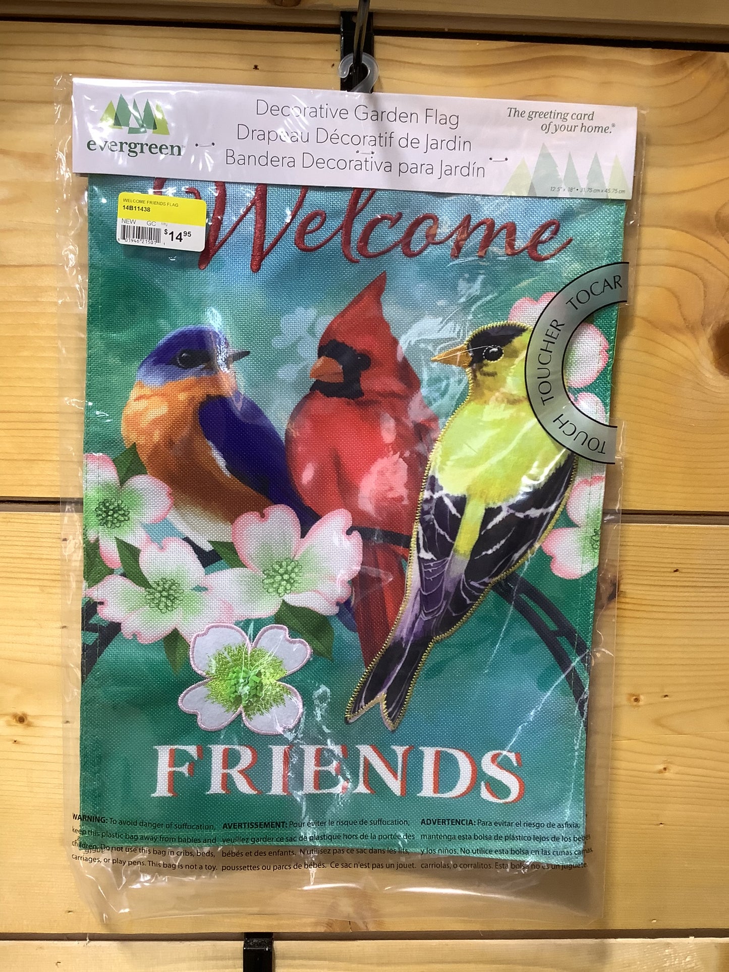 Welcome Friends Garden Flag