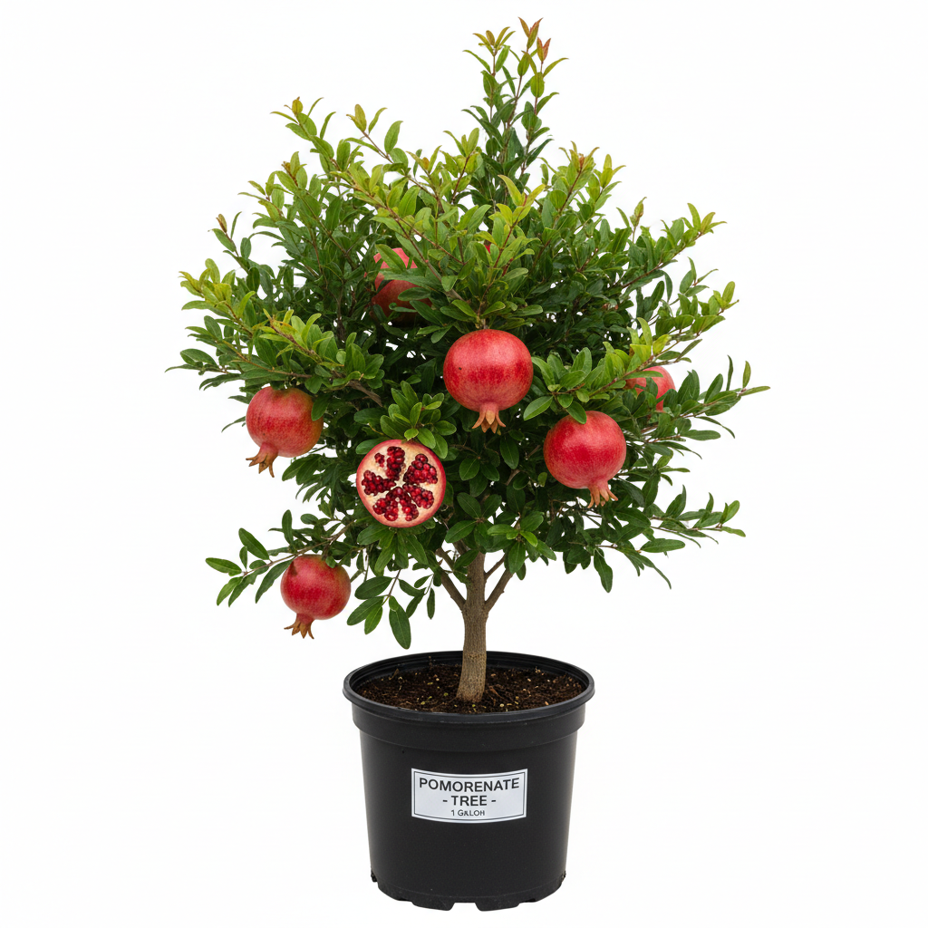 Wonderful Pomegranate Tree- 1 Gallon